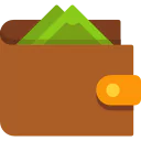 A wallet filled with cash and credit LITHUANIA