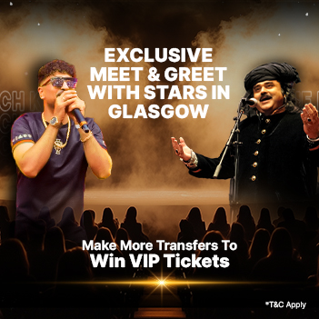 send money via Remit Choice and win a chance to meet and greet with Arif Lohar and Roach Killa 